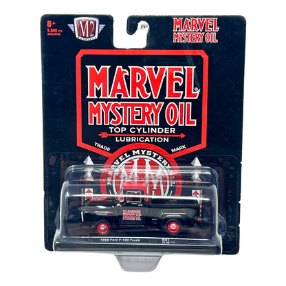 M2 Machines Marvel Mystery Oil 1956 Ford F-100 Truck 1:64 Diecast