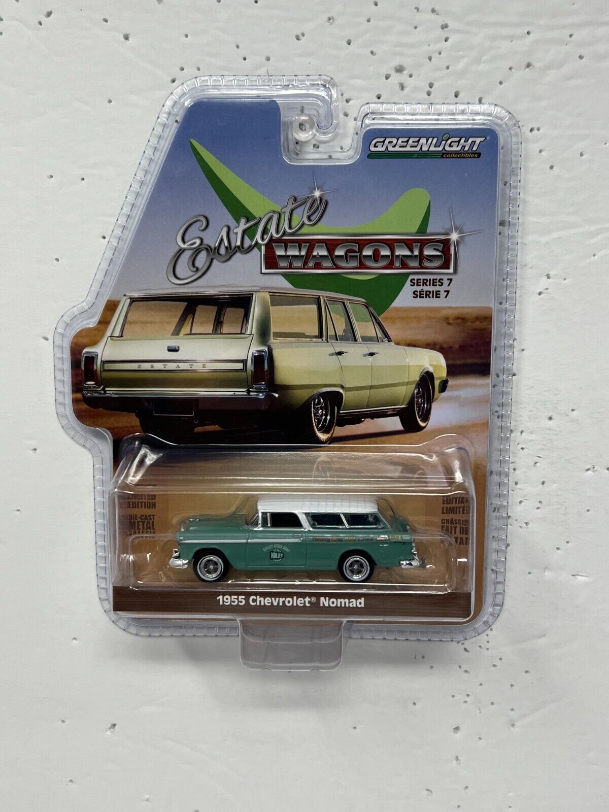 Greenlight Estate Wagons 1955 Chevrolet Nomad 1:64 Diecast