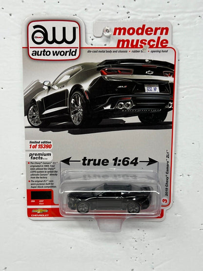 Auto World Modern Muscle 2019 Chevy Camaro ZL1 1:64 Diecast Version A