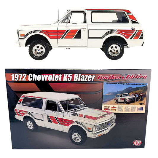 ACME 1972 Chevrolet K-5 Blazer “Feathers Edition” Limited Edition 1:18 Diecast