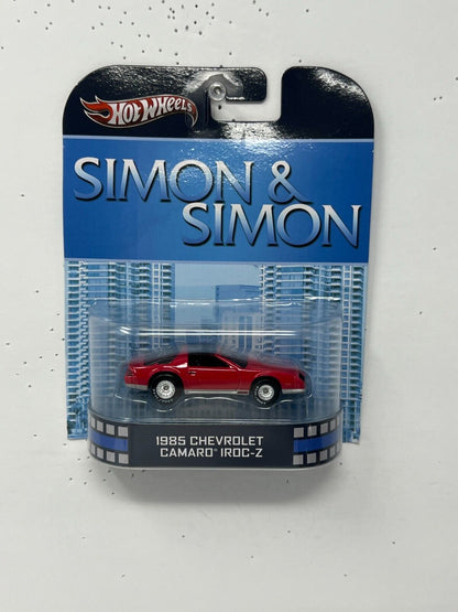 Hot Wheels Retro Entertainment Simon & Simon Chevy Camaro Iroc-Z 1:64 Diecast