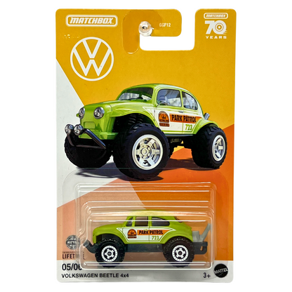 Matchbox Volkswagen Series Volkswagen Beetle 4x4 1:64 Diecast V2