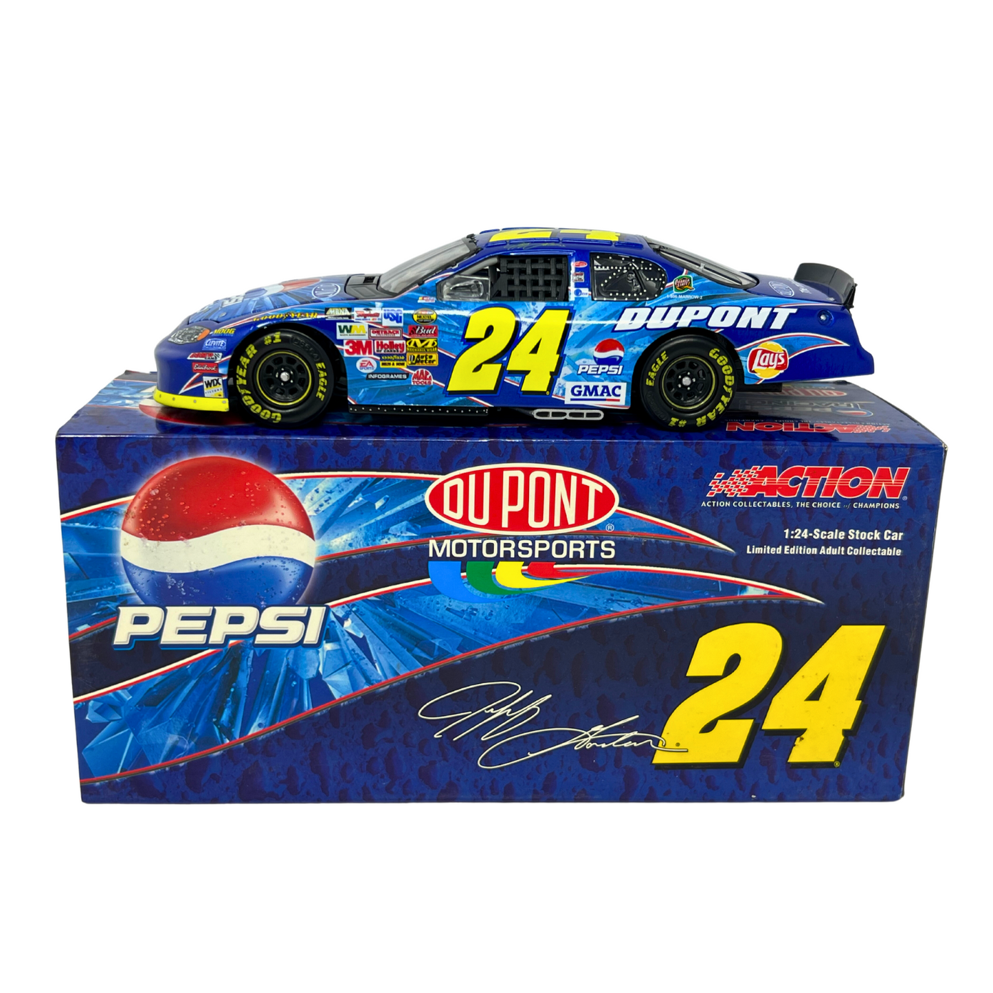 Action Nascar #24 Jeff Gordon Pepsi GM Dealers 2004 Chevy 1:24 Diecast 1 of 504