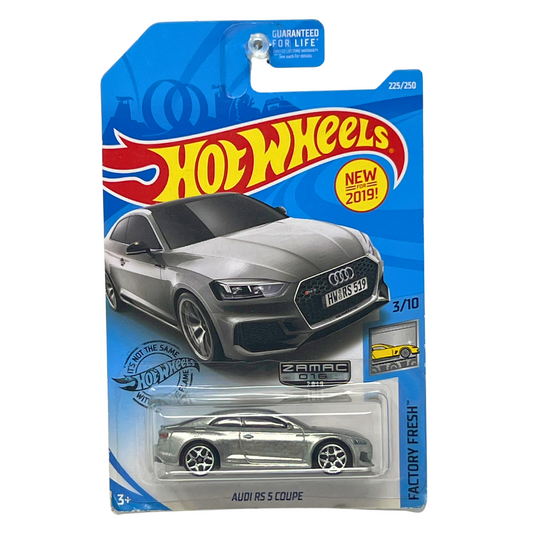 Hot Wheels ZAMAC Factory Fresh Audi RS 5 Coupe 1:64 Diecast