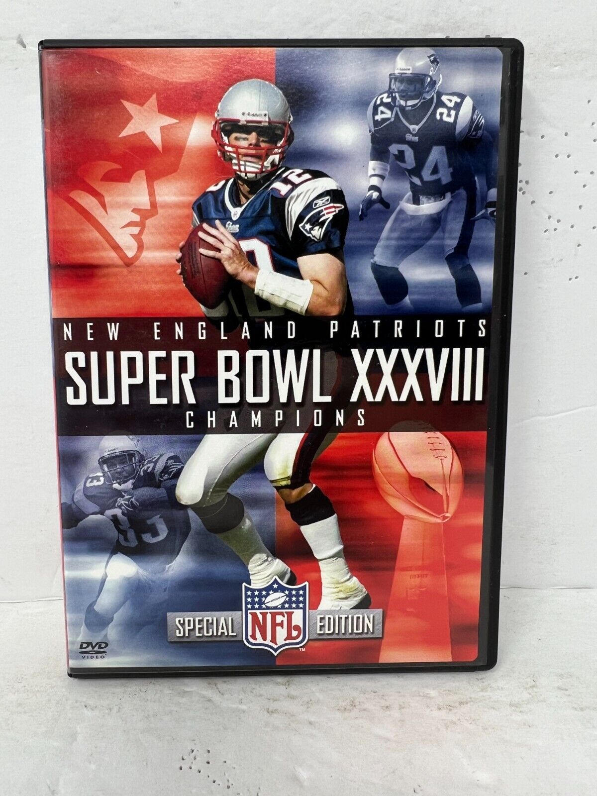 Super Bowl XXXVIII Champions New England Patriots (DVD) Sports NFL