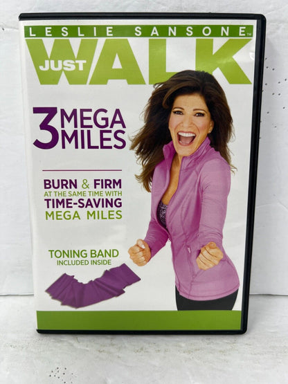 Leslie Sansone: Just Walk - 3 Mega Miles (DVD) Exercise