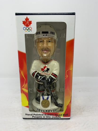 Ed Jovanovski NHL Team Canada 2002 Olympic Gold Medal Bobblehead Figure