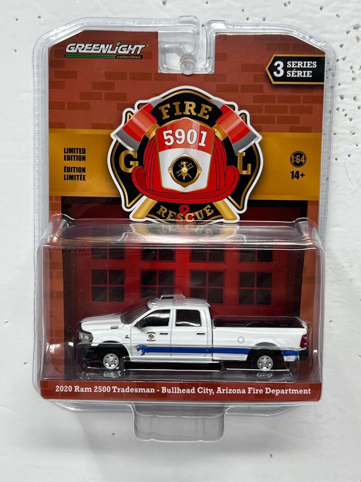 Greenlight Fire & Rescue 2020 Dodge Ram 2500 Tradesman 1:64 Diecast