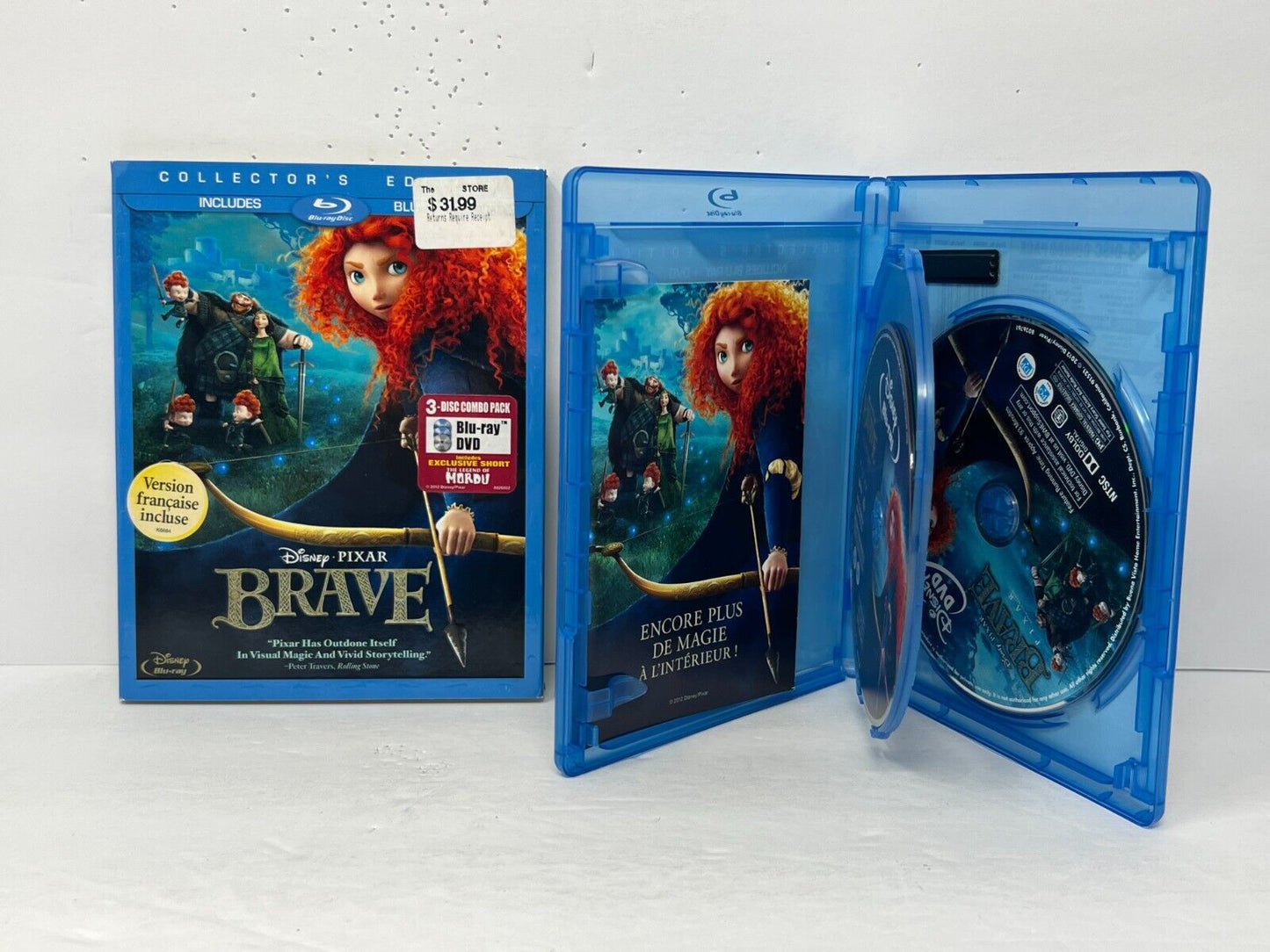 Brave (Blu-ray) Disney Good Condition!!!