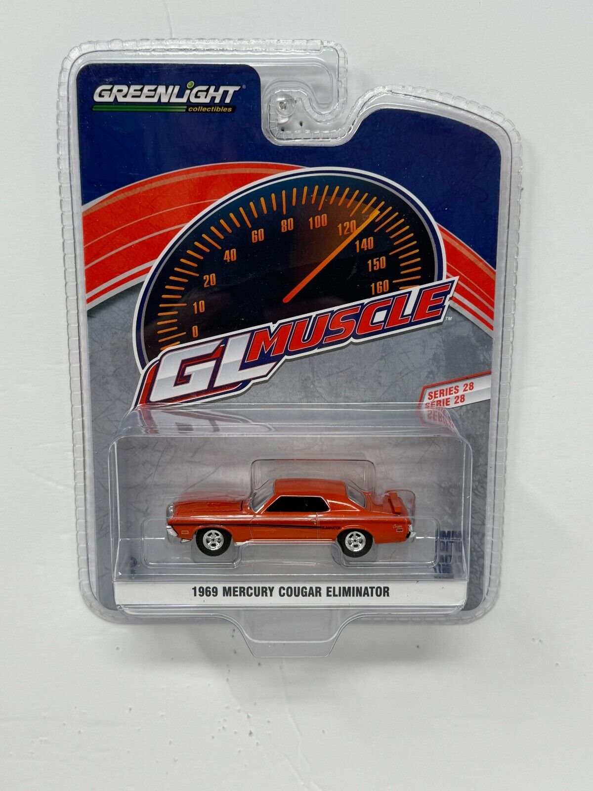 Greenlight GL Muscle 1969 Mercury Cougar Eliminator 1:64 Diecast