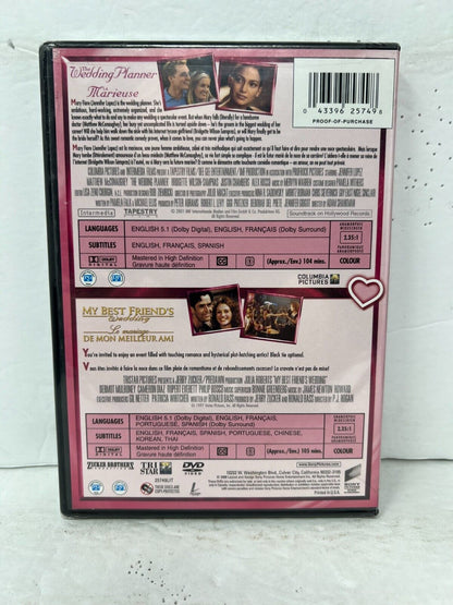 The Wedding Planner / My Best Friend's Wedding (DVD) Romance New and Sealed!!!