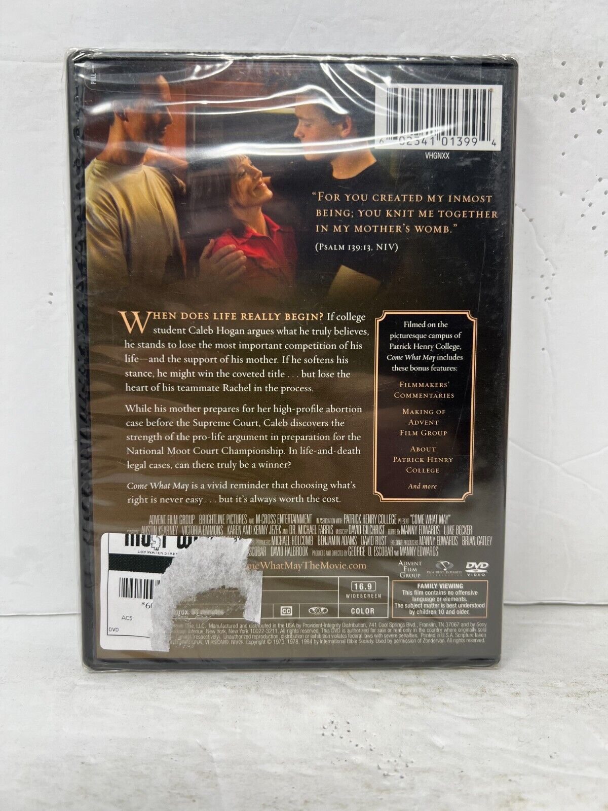 Come What May (DVD) Drama New and Sealed!!!