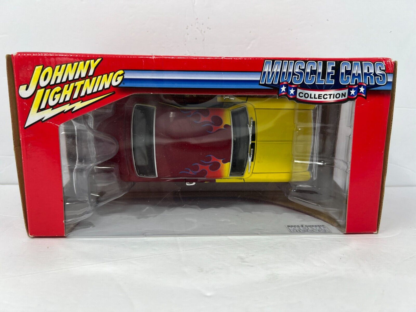 Johnny Lightning Muscle Car 1966 Chevy Nova SS 1:24 Diecast Metal Body & Chassis