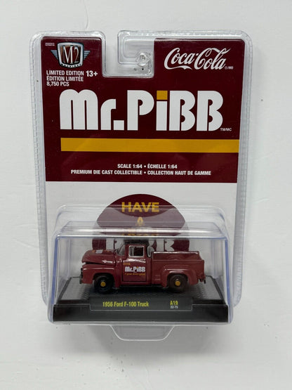 M2 Machines Coca-Cola Mr. Pibb 1956 Ford F-100 Truck 1:64 Diecast