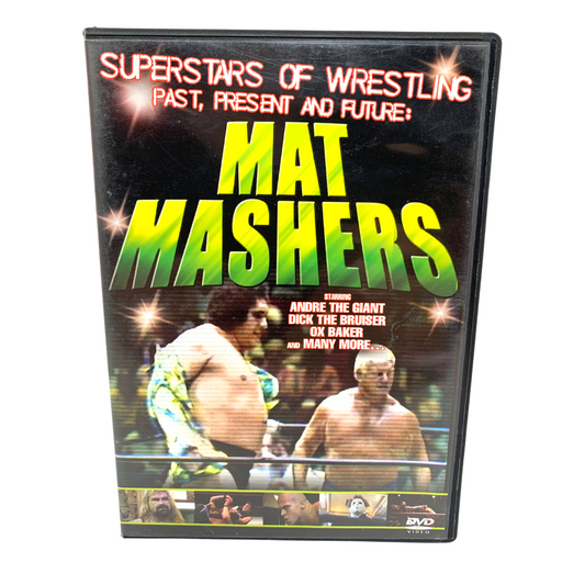 WWE Superstars of Wrestling Mat Mashers (DVD) Good Condition!!!