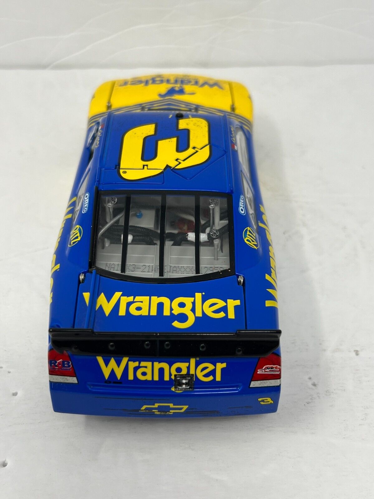 Action Nascar #3 Dale Earnhardt Jr. Wrangler Impala Raced Version 1:24 Diecast