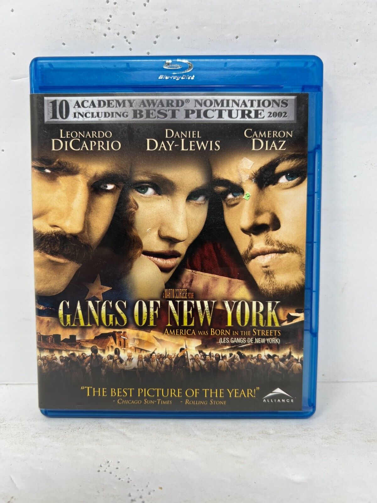 Gangs of New York (Blu-ray) Crime Good Condition!!!