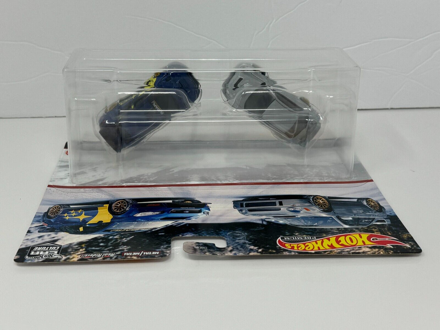 Hot Wheels Premium Subaru Impreza WRX & WRX STI Car Culture 2-Pack 1:64 Diecast