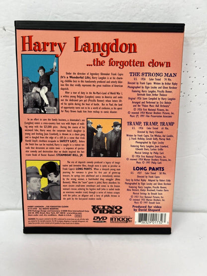 Harry Langdon: The Forgotten Clown Collection (DVD) Comedy Good Condition!!!