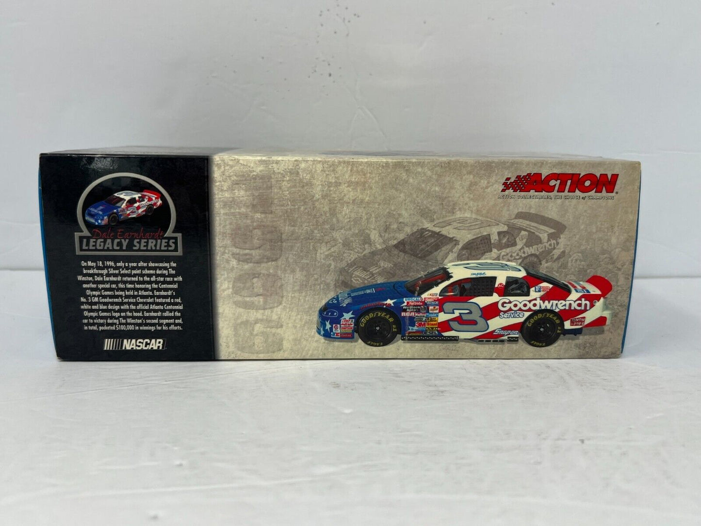 Action Nascar #3 Dale Earnhardt Legacy Series 1996 Monte Carlo 1:24 Diecast