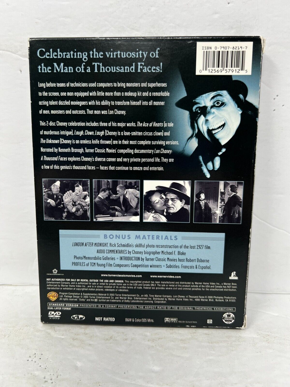 Lon Chaney Collection: The Ace Of Hearts / Laugh (DVD) Horror Good Condition!!!