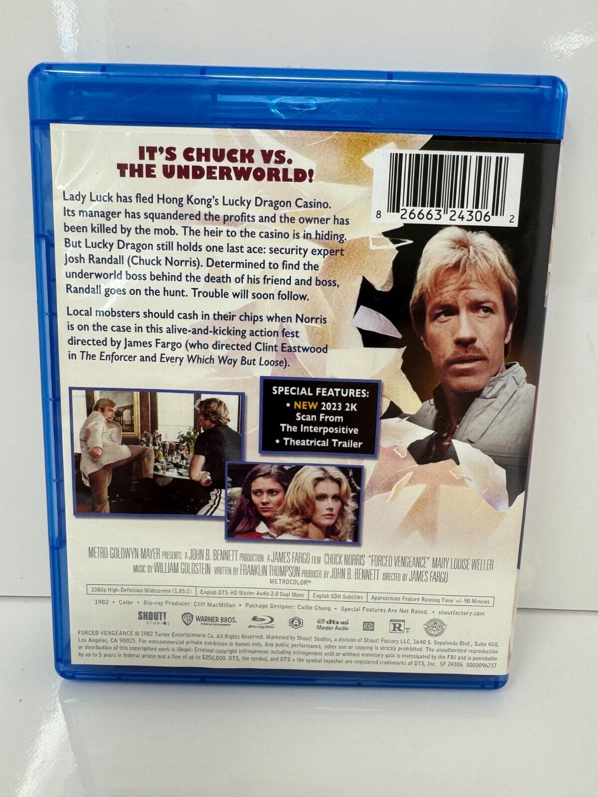 Forced Vengeance (Blu-ray) Action Good Condition!!!