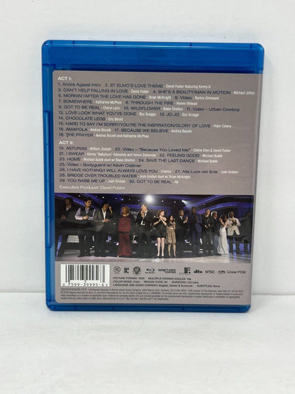 Hit Man David Foster & Friends (Blu-ray) Music Good Condition!!!