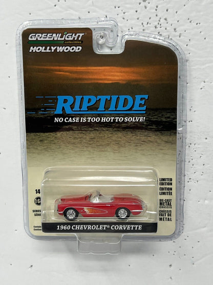 Greenlight Hollywood Riptide 1960 Chevrolet Corvette 1:64 Diecast V2