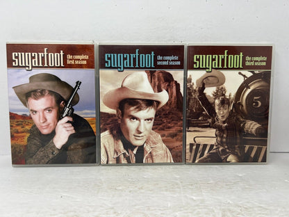 Sugarfoot: Seasons 1-3 (DVD) TV Series Boxset Good Condition!!!