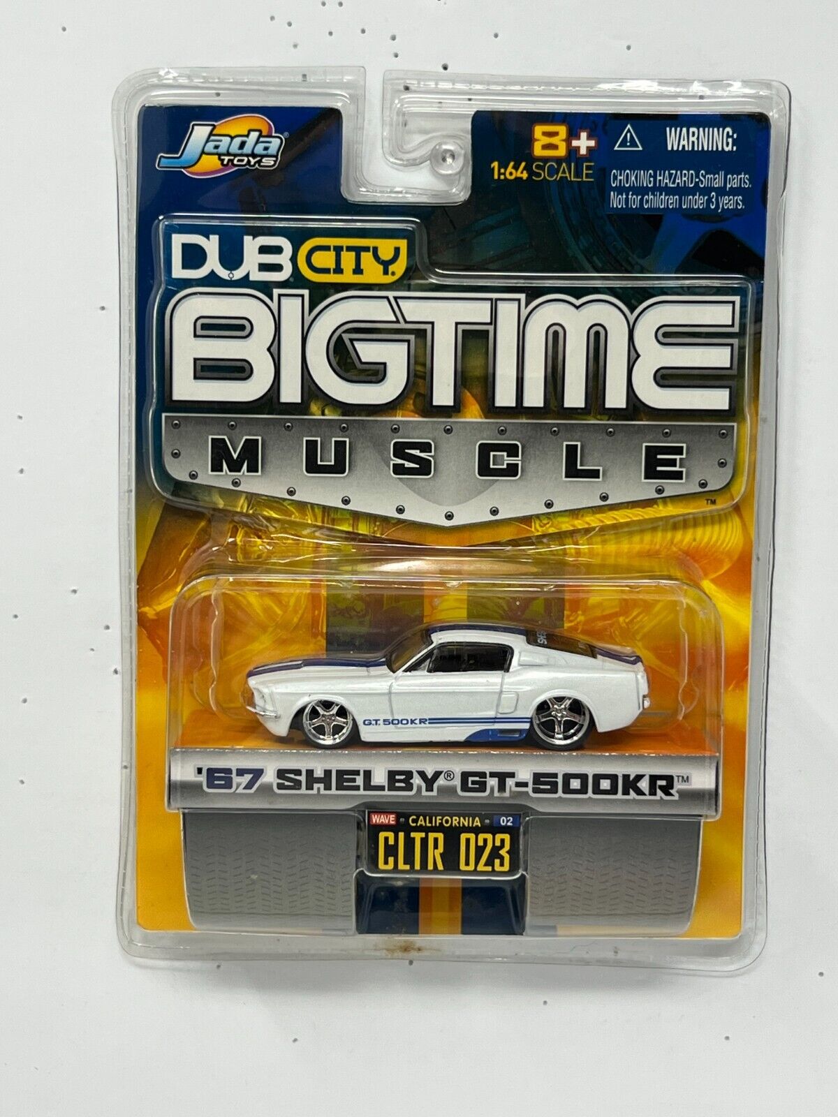 Jada Dub City Bigtime Muscle 1967 Shelby GT-500KR 1:64 Diecast White