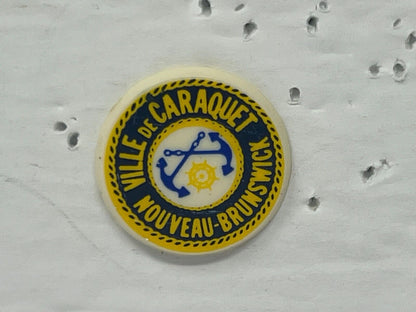 Ville de Caraquet New Brunswick Souvenir Cities & States Lapel Pin SP3