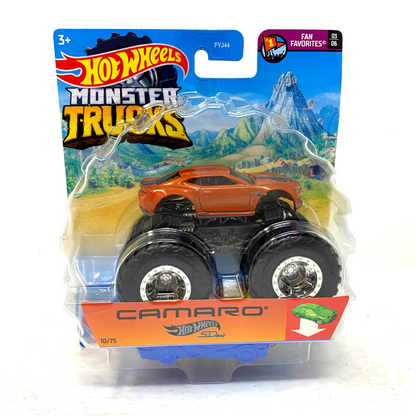 Hot Wheels Monster Trucks Fan Favorites Camaro 1:64 Diecast