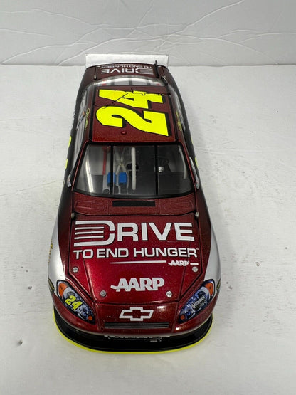 Lionel Nascar #24 Jeff Gordon AARP Drive to End Hunger Flashcoat 1:24 Diecast