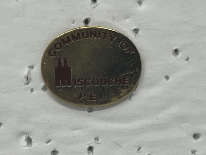 Miscouche Prince Edward Island PEI Souvenir Cities & States Lapel Pin SP4