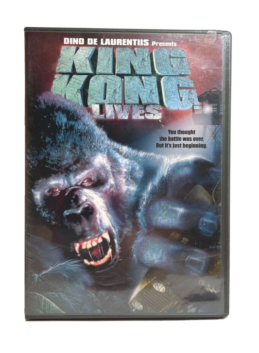 King Kong Lives (DVD) Fantasy Movie Good Condition!!!