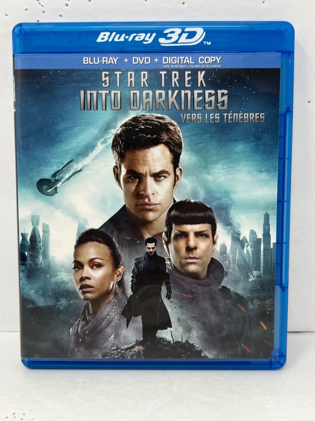 Star Trek Into Darkness (Blu-ray 3D) Sci-Fi Good Condition!!!