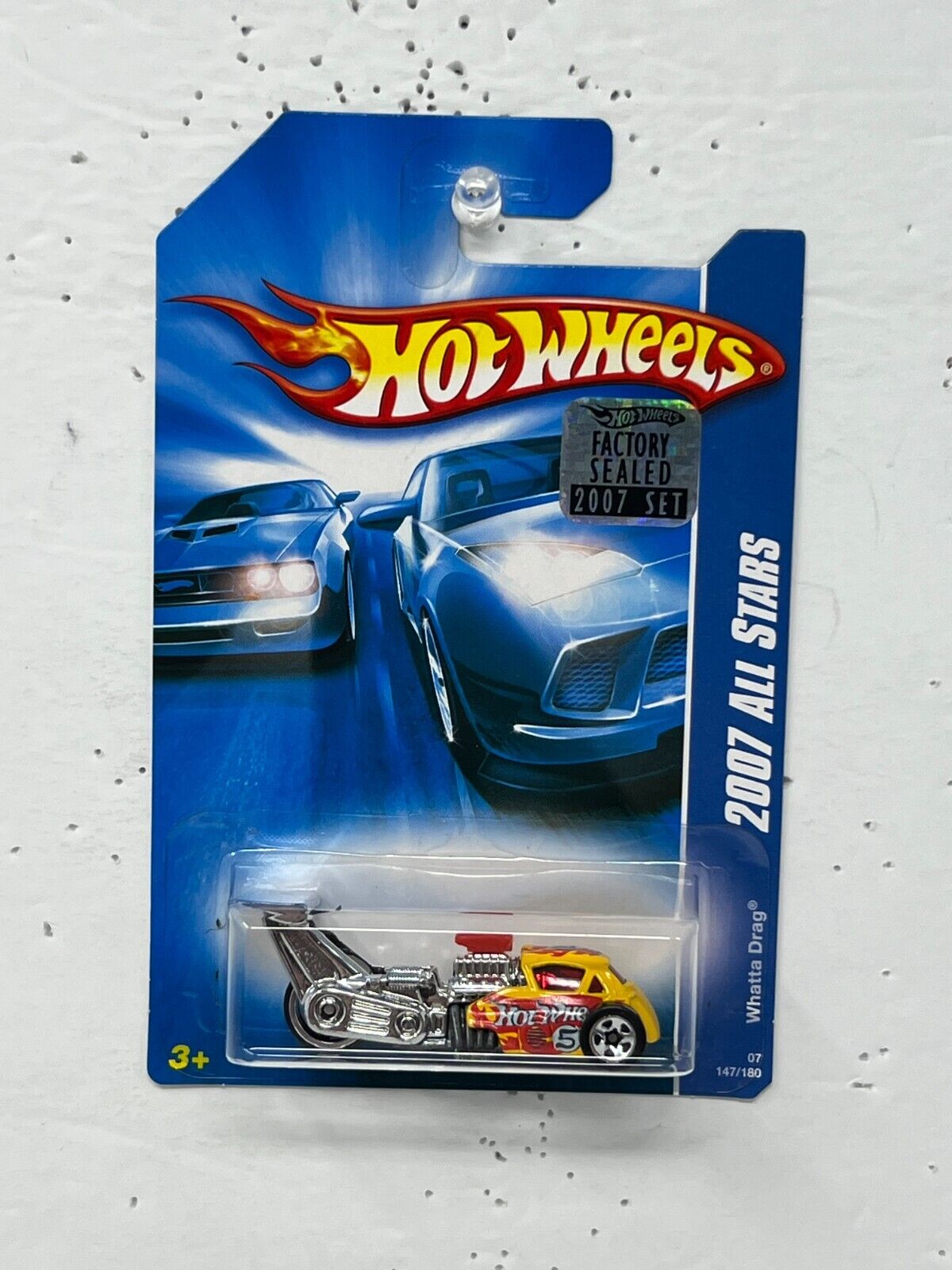 Hot Wheels 2007 All Stars Whatta Drag 1:64 Diecast Factory Sealed