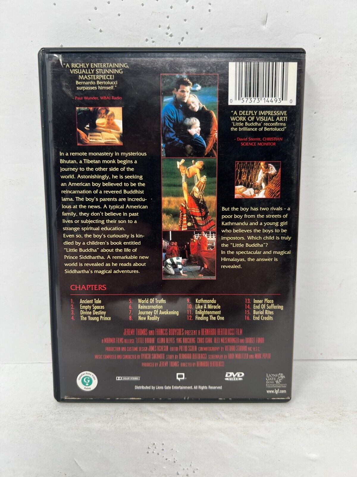 Little Buddha (DVD) Drama Good Condition!!!