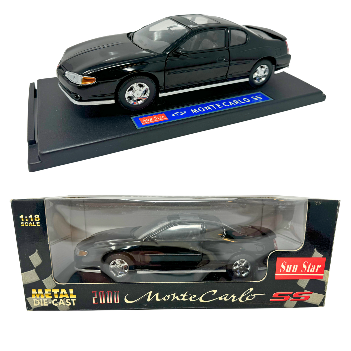 Sun Star 2000 Chevy Monte Carlo SS 1:18 Diecast