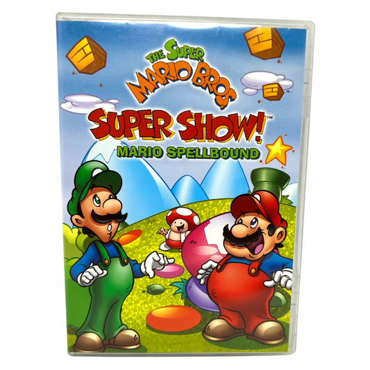 Super Mario Bros Mario Spellbound (DVD) Kids Cartoon Good Condition!!!