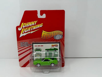 Johnny Lightning Muscle Cars 1969 AMC AMX 1:64 Diecast