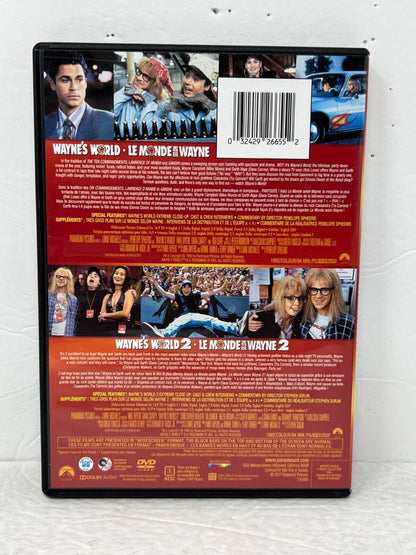 Wayne's World 2-Movie Collection (DVD) Good Condition!!!