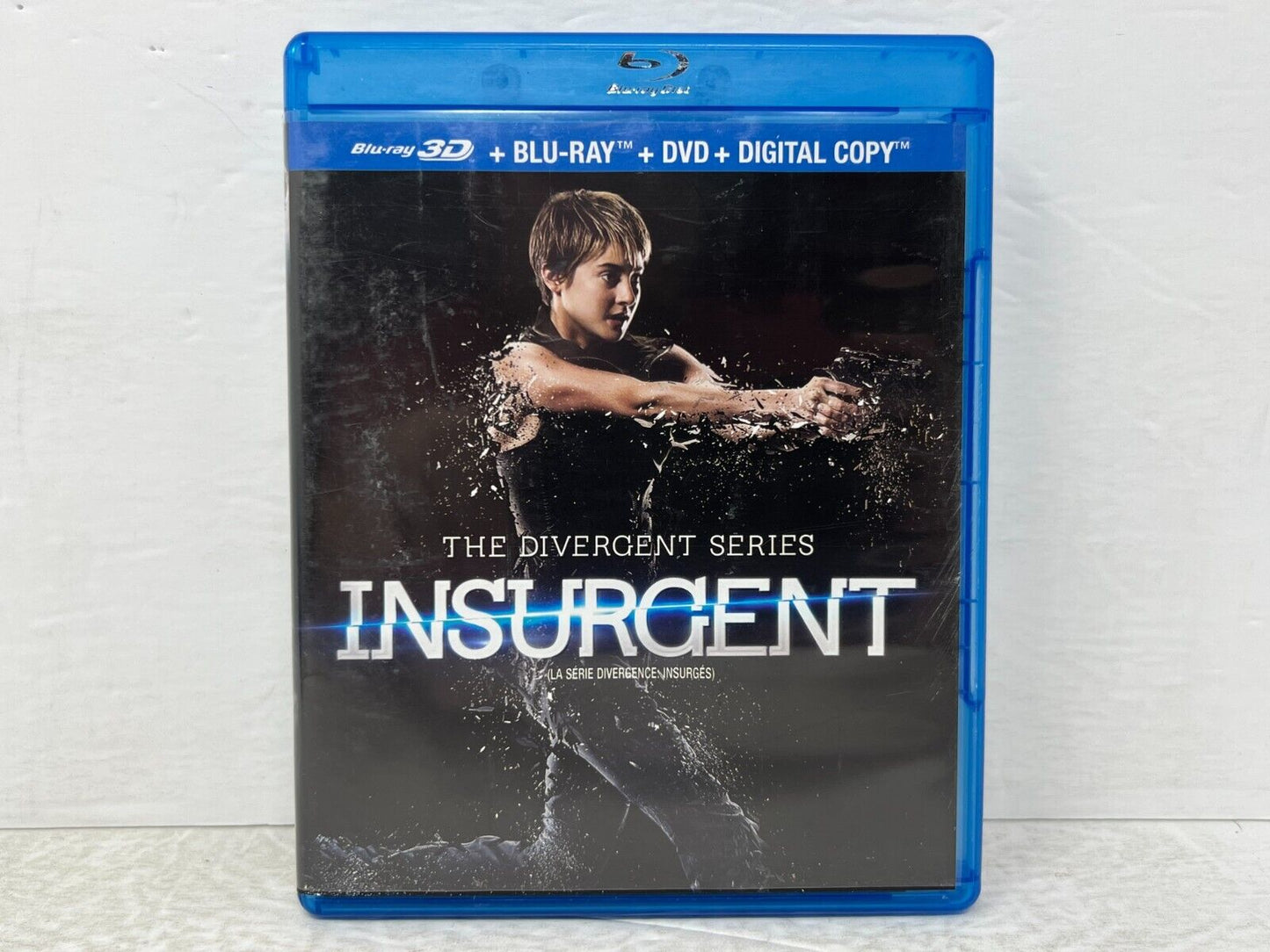 The Divergent Series Insurgent (Blu-ray 3D) Sci-Fi Good Condition!!!