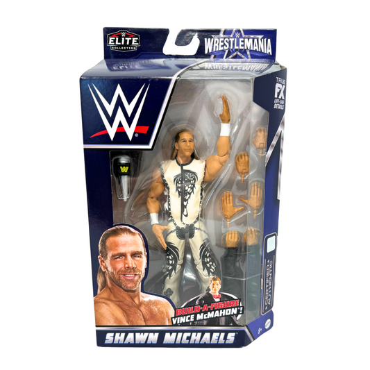 WWE Shawn Michaels Wrestlemania Elite Collection Action Figure Mattel