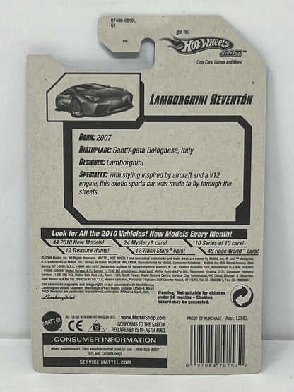 Hot Wheels HW Garage Lamborghini Reventon 1:64 Diecast Factory Sealed