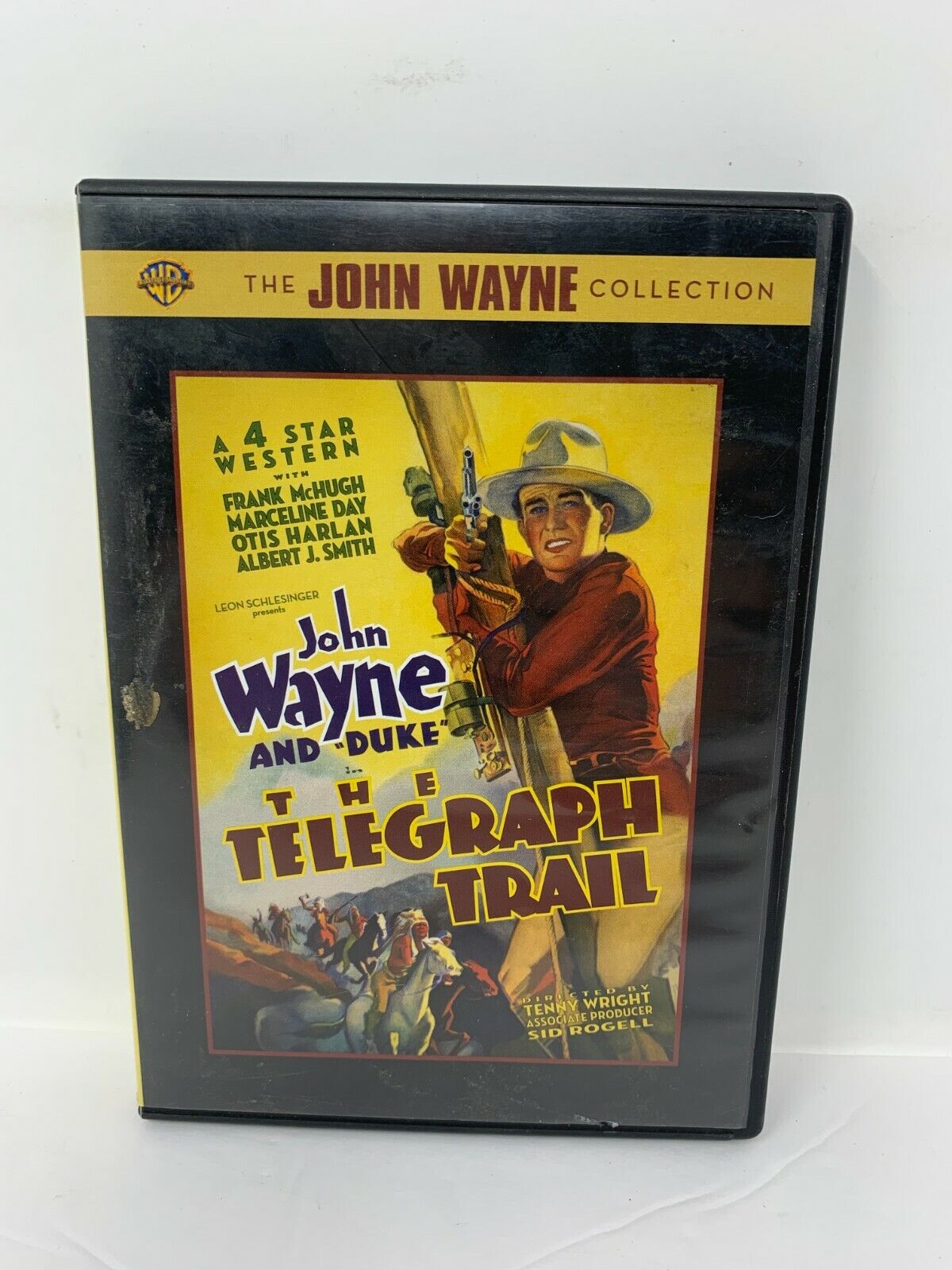 The Telegraph Trail (DVD) John Wayne Western Good Condition!!