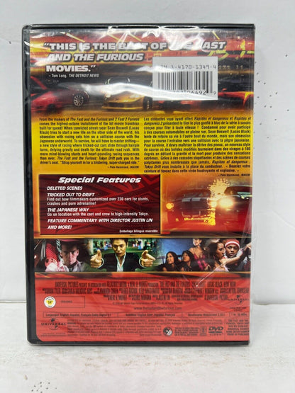 The Fast and the Furious: Tokyo Drift (DVD) Action New and Sealed!!!