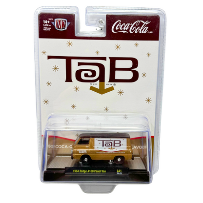 M2 Machines Coca-Cola Tab 1964 Dodge A100 Panel Van 1:64 Diecast