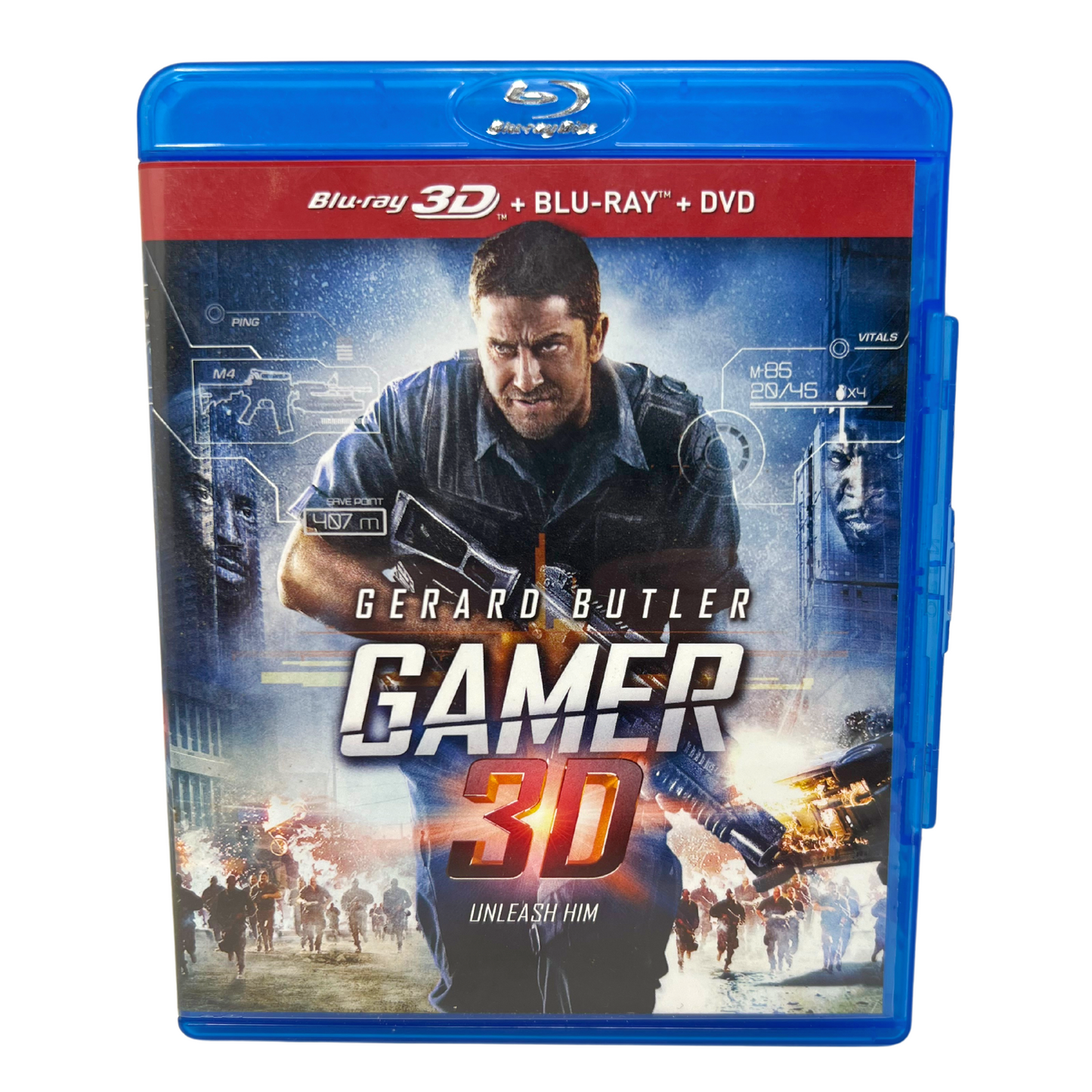 Gamer (Blu-ray 3D) Action Good Condition!!!
