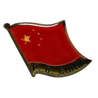 P.R. China Flag Cities & States Lapel Pin CPS2